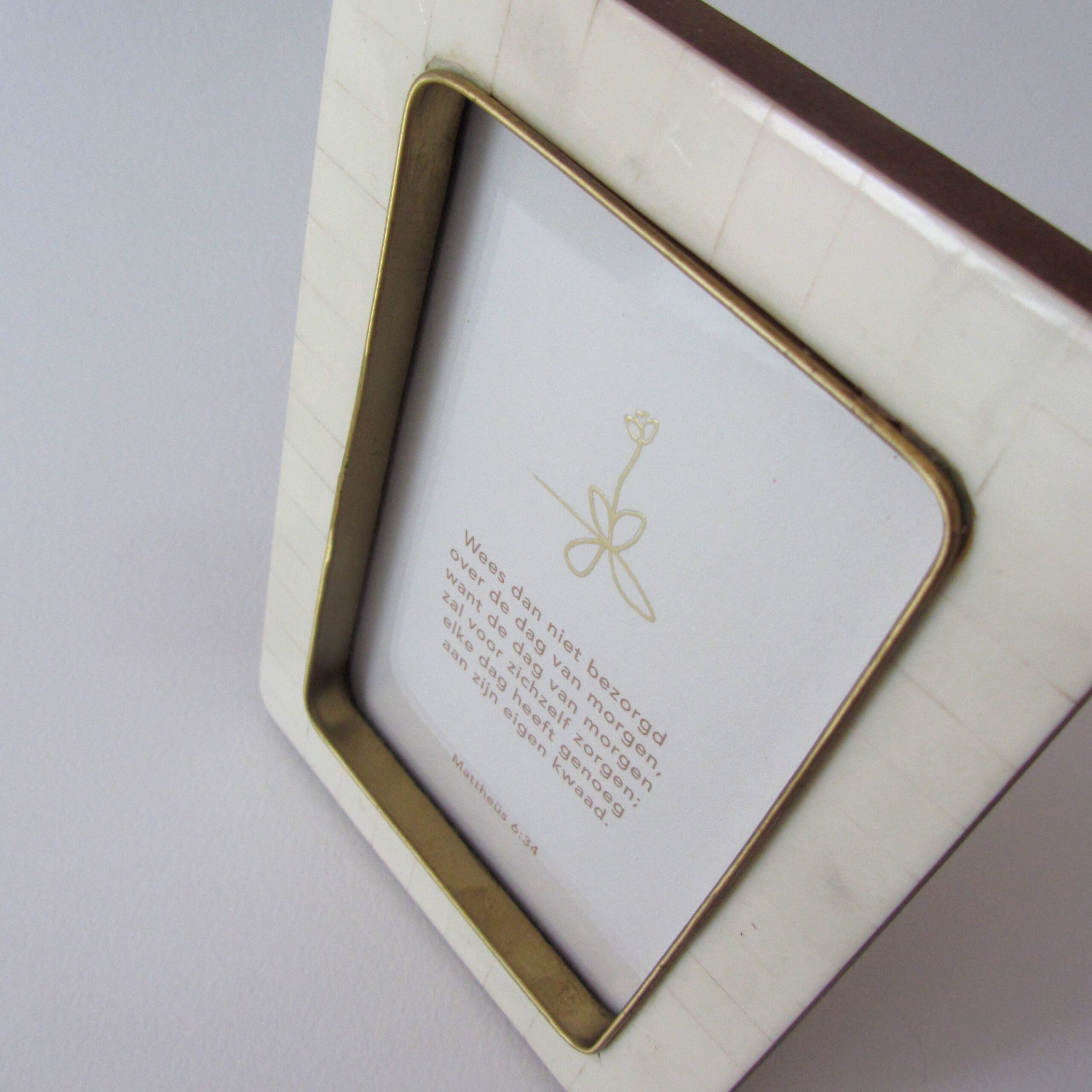 Fotolijst Wit - Wees dan niet bezorgd - Afbeelding 3