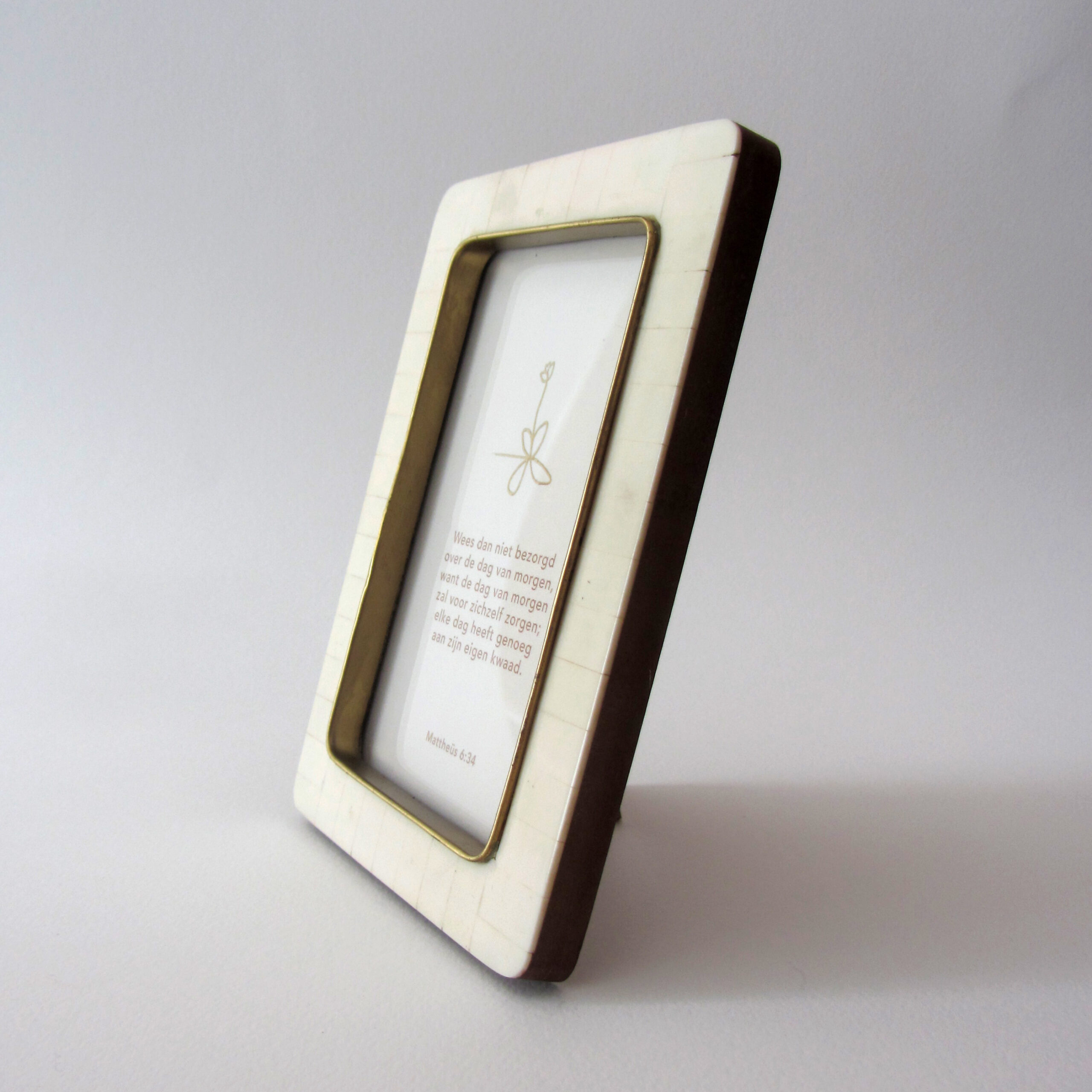 Fotolijst Wit - Wees dan niet bezorgd - Afbeelding 2